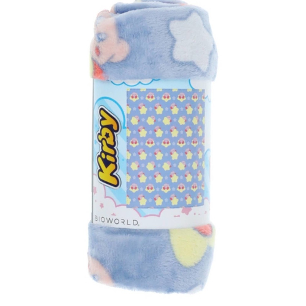 Nintendo kirby™ plush throw blanket 40in x 50in